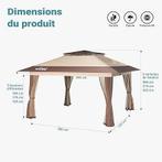 Vouwpaviljoen met muggenbescherming | GRATIS LEVERING, Neuf, -, WILTEC, -