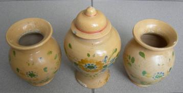 Oud Kaststel 3-delig. Zeker van voor het jaar 1947 (75 j oud beschikbaar voor biedingen