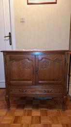Buffet/armoire d'appoint en chêne classique, largeur 89 cm, Enlèvement, Chêne