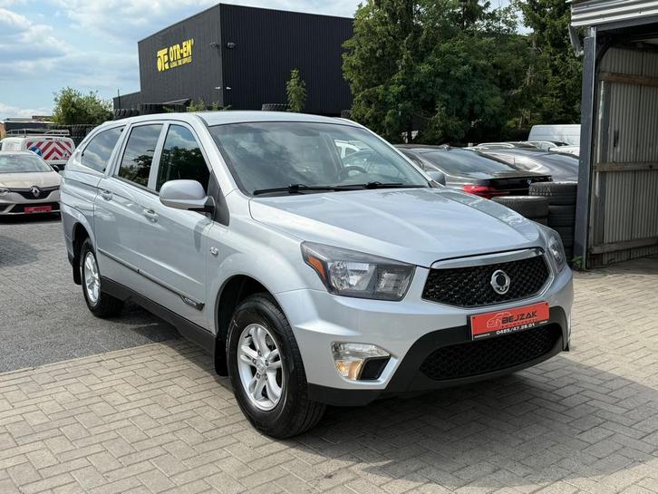 Ssangyong actyon sports 129.000km 1j Garantie, Auto's, SsangYong, Bedrijf, Actyon Sports, Centrale vergrendeling, Diesel, Leder