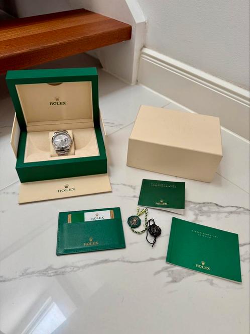 Rolex Datejust 2 41MM | Zo goed als nieuw, Handtassen en Accessoires, Horloges | Heren, Zo goed als nieuw, Polshorloge, Rolex