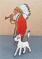 Silhouette Tintin et l'aviation - Hergé, Ophalen of Verzenden, Kuifje, Gebruikt