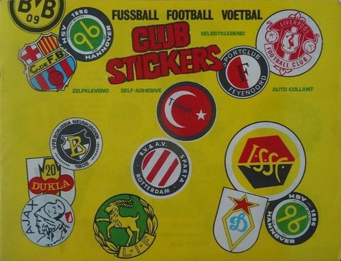 MONTY GUM Football Voetbal Clubs leeg album, Hobby en Vrije tijd, Stickers en Plaatjes, Ophalen of Verzenden