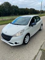 PEUGEOT 208 BENZINE 2015 IN TOP CONDITIE INSTAP KLAAR, Auto's, Voorwielaandrijving, Stof, Zwart, Wit