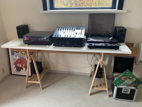 volledige dj set met inclusief top 12 inch vinyls en koffer, Muziek en Instrumenten, Dj-sets en Draaitafels, Behringer, Ophalen