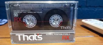 60 cassette bandjes ( ongv. )