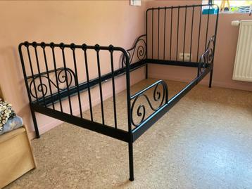 Minnen meegroeibed IKEA 80x200, Kinderen en Baby's, Kinderkamer | Bedden, Ophalen, Gebruikt, Lattenbodem