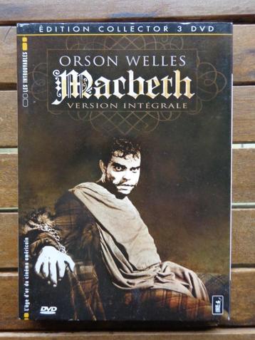 )))  Macbeth  // Orson Welles //  Collector 3 DVD  (((