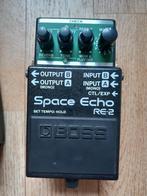 Pédale d'effet Boss Space Echo RE-2, Muziek en Instrumenten, Ophalen of Verzenden, Zo goed als nieuw, Delay of Echo