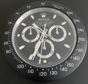 Rolex Daytona - Wandklok zwart - Nieuw! beschikbaar voor biedingen