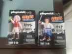 Lot 2 Playmobil Naruto manga Sasuke Sakura, Enlèvement ou Envoi, Neuf, Ensemble complet