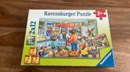 Puzzel van 2x12 stukjes, Kinderen en Baby's, Speelgoed | Kinderpuzzels, Ophalen, Zo goed als nieuw