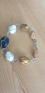 Armband met echte stenen, Ophalen of Verzenden, Zo goed als nieuw