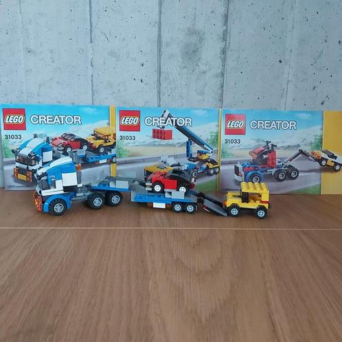 LEGO Creator 31033 Le transport en voiture, Enfants & Bébés, Jouets | Duplo & Lego, Utilisé, Lego, Ensemble complet, Enlèvement ou Envoi