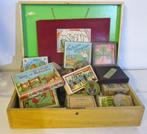 antieke doos behendigheidsspelletjes puzzels, Antiek en Kunst, Verzenden