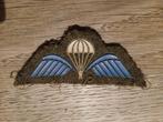 Brevet A para année 50 60 velours plastique, Verzamelen, Ophalen, Landmacht, Embleem of Badge