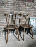 Vintage cafestoelen 3x, Huis en Inrichting, Stoelen, Ophalen