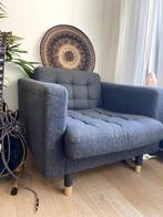Zetel IKEA Grijs, Huis en Inrichting, Ophalen, Gebruikt, Tweepersoons, 75 tot 100 cm