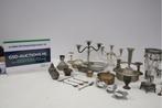Vintage Mix van 34 Decoratieve Verzilverde Voorwerpen