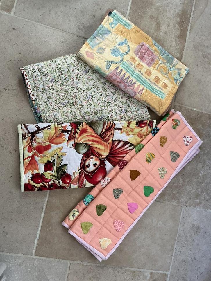 4 magnifiques grands tampons, double face, Maison & Meubles, Nappes, Comme neuf, Enlèvement ou Envoi