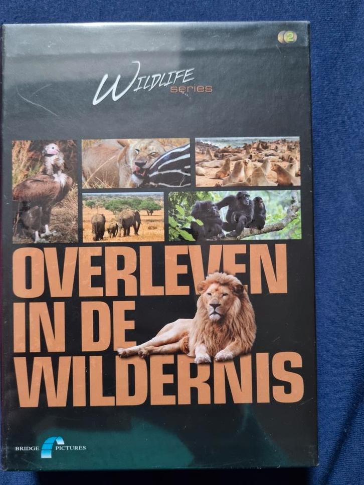 Nieuwe dvd box "Overleven in de wildernis"/Wildlife series, CD & DVD, DVD | Documentaires & Films pédagogiques, Neuf, dans son emballage