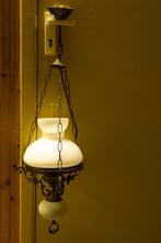 hanglamp, Ophalen, Gebruikt, Glas, 75 cm of meer