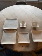 Servies gebroken wit, Huis en Inrichting, Keuken | Servies, Ophalen, Overige materialen, Gebruikt, Bord(en)