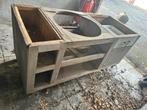 Meubel hardhout bbq, Tuin en Terras, Ophalen, Zo goed als nieuw