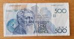 Bankbiljet 500 Belgische frank België 1979-1998, Postzegels en Munten, Ophalen of Verzenden