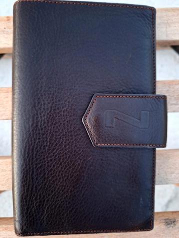 Portefeuille Nathan-Baume, Enlèvement, Utilisé, Brun, Cuir