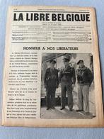 La Libre Belgique 3 septembre 1944, Autres, Livre ou Revue, Envoi