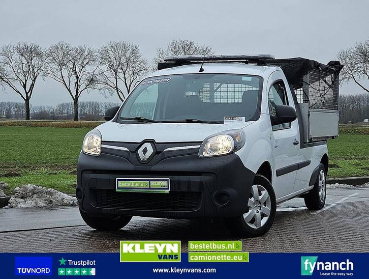 Renault KANGOO Z.E. Open-Laadbak!, Auto's, Bestelwagens en Lichte vracht, Bedrijf, ABS, Airconditioning, Centrale vergrendeling