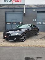 Audi A5 2.0 Turbo benzine Automaat GARANTIE, Automaat, Lederen bekleding, Zwart, A5