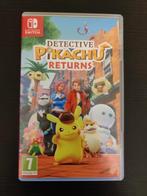 Detective Pikachu Returns, Consoles de jeu & Jeux vidéo, Comme neuf, Aventure et Action, Enlèvement ou Envoi, À partir de 7 ans