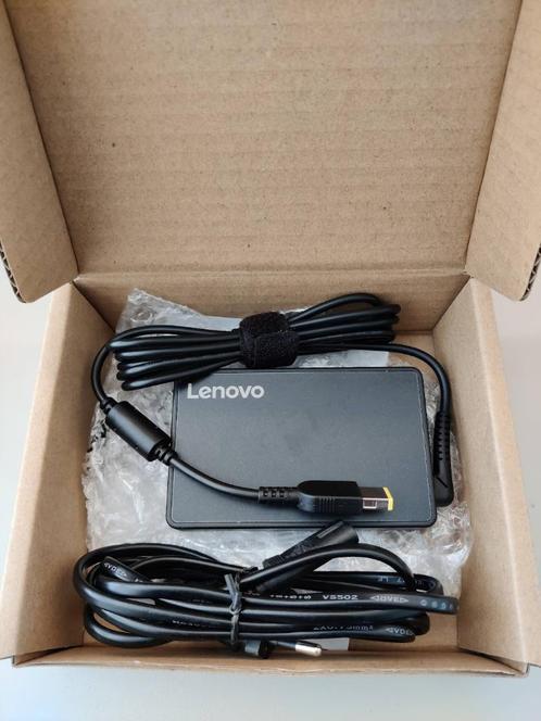 Originele Lenovo laptop lader 65W Nieuw Slim tip, Computers en Software, Laptop-opladers, Nieuw, Ophalen of Verzenden