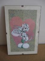 portret van Diddl, Huis en Inrichting, Minder dan 50 cm, Ophalen of Verzenden, Minder dan 50 cm, Print