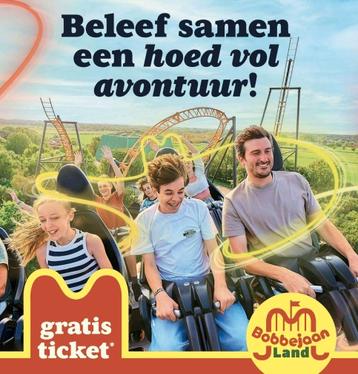 Ticket code voor 1+1 gratis Bobbejaanland  beschikbaar voor biedingen