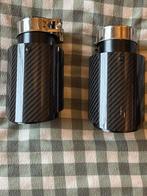2 nieuwe uitlaattips carbon diameter 60-63, Ophalen, Nieuw