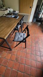 Table à manger + chaises, Ophalen, Zo goed als nieuw