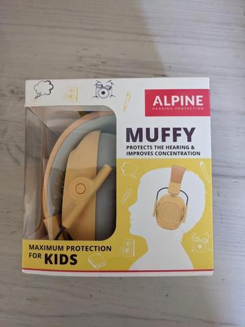 NIEUW - Alpine Muffy Kid Gehoorbeschermer Geel beschikbaar voor biedingen