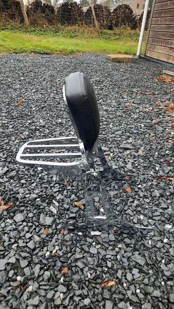 Harley davidson sissy bar amovible + porte paquet, Enlèvement, Comme neuf