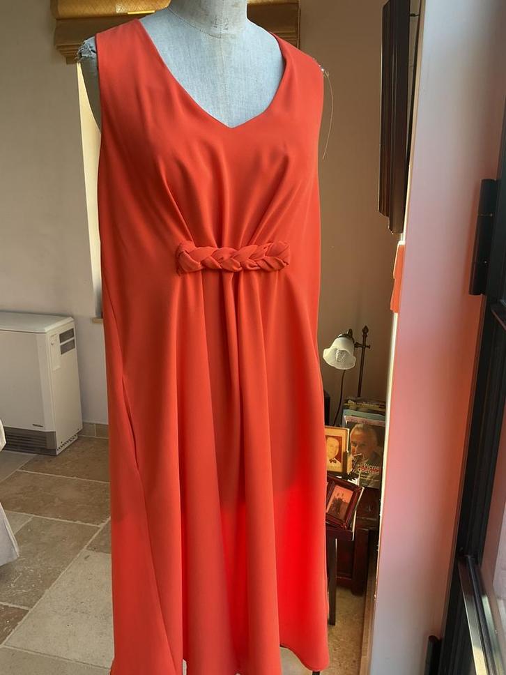 Zomerjurk van Due Amanti, maat 3 ,maat 42, Kleding | Dames, Jurken, Maat 38/40 (M), Oranje, Ophalen of Verzenden