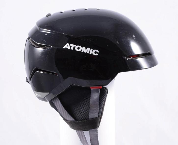 51 53 54 55 cm ski snowboard helm ATOMIC SAVOR BLACK/grey, Sport en Fitness, Skiën en Langlaufen, Gebruikt, Ski, Atomic, Carve