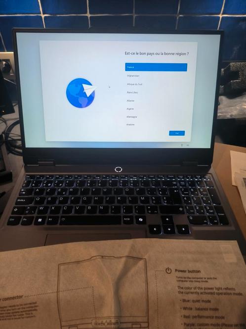Lenovo LOQ Ryzen 7 CPU, 16 GB RAM, 16 GB RAM, 1 TB SSD, rtx, Computers en Software, Windows Laptops, Zo goed als nieuw, 15 inch