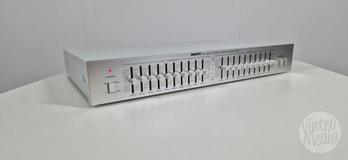 Seoum SQ-6500 Equalizer | 10 Banden | 32 Hz - 16 kHz | EQ, Audio, Tv en Foto, Overige Audio, Tv en Foto, Refurbished, Ophalen of Verzenden