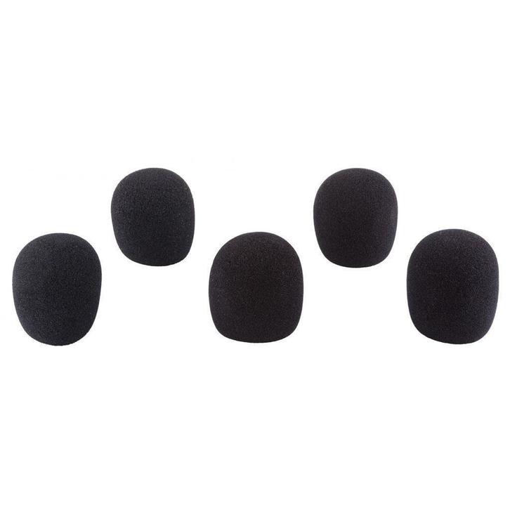 Set met 5 zwarte windkappen, Musique & Instruments, Microphones, Neuf, Enlèvement ou Envoi