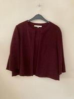 Bordeaux korte cardigan, 3/4 mouwen, Comme ça, maat=small, Kleding | Dames, Overige kleuren, Zo goed als nieuw, Maat 36 (S), Comme ça