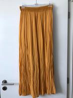 Jupe longue jaune moutarde., Comme neuf, Jaune, Sous le genou