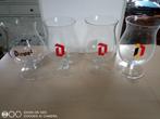 lot de 4 verres 'Duvel' de 3 litres, Verzamelen, Glas en Drinkglazen, Ophalen