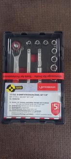 doppenset 1/4, Auto diversen, Autogereedschap, Ophalen, Nieuw